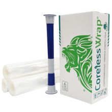 Load image into Gallery viewer, Stretch Film - Coreless Pallet Wrap - 6 Rolls --  500mm x 250m (23µm) - L&N GROUP