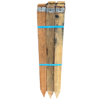 Timber Pegs - 1200mm - 6 Pegs (Steel Capped)