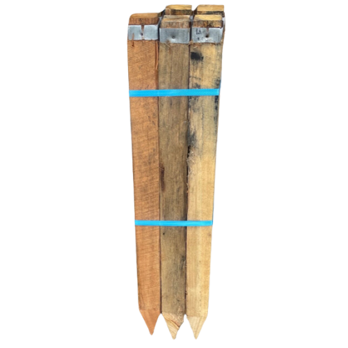 Timber Pegs - 6 Pegs (Steel Capped)
