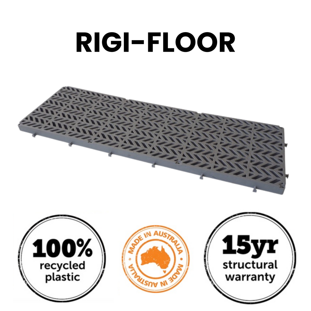 RIGI FLOORING - Great for wet areas- Quick Self Install - AU MADE