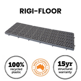 RIGI FLOORING - Great for wet areas- Quick Self Install - AU MADE