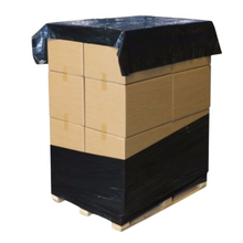 Load image into Gallery viewer, BLACK PALLET COVER TOP - 1680mm x 1680mm (250 pcs per roll)