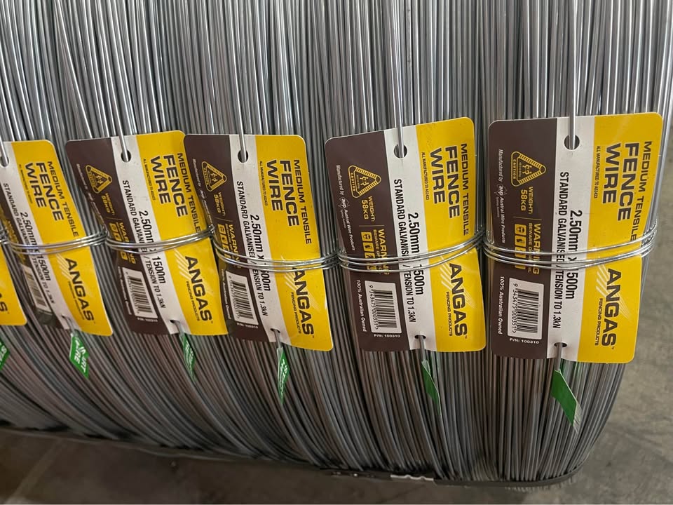 Heavy Galvanised 2.5mm Medium Tensile Wire – 1500m Roll