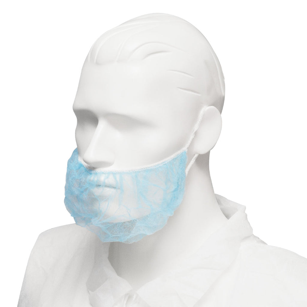Blue Beard Covers, PP, Double Loop - 1000/carton