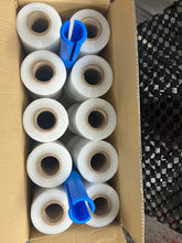 Load image into Gallery viewer, Clear Bundling Film - 20 ROLLS - (100mm x 250m) - 20um | 2 FREE dispensers - L&amp;N GROUP