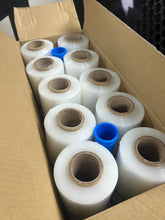 Load image into Gallery viewer, Clear Bundling Film - 20 ROLLS - (100mm x 250m) - 20um | 2 FREE dispensers - L&amp;N GROUP