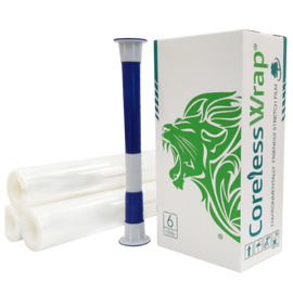 Stretch Film - Coreless Pallet Wrap - 6 Rolls --  500mm x 250m (23µm) - L&N GROUP