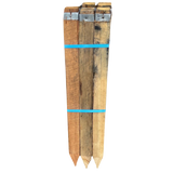 Timber Pegs - 6 Pegs (Steel Capped)