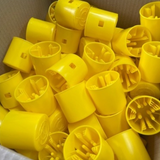 Yellow Post Caps x 100pcs