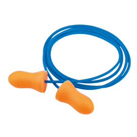 Yellow Ear Plug with Cord (100 pairs per box) - L&N GROUP