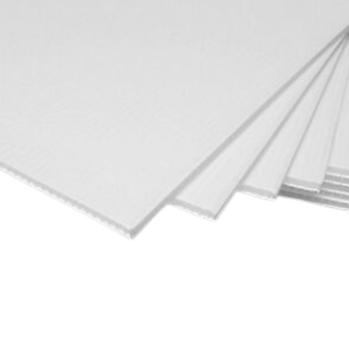 3mm Black/White Corflute Sheets - 20 per Pack - L&N GROUP