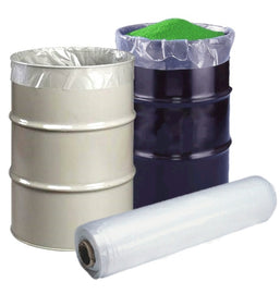 100 x Xtra Heavy Duty Large Plastic Bag 1000 x 1500mm 100um Clear LDPE Drum Liner - L&N GROUP