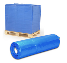 Load image into Gallery viewer, Blue LDPE Pallet Bag 1220mm x 1220mm x 1000mm (70um) - 50 bags per ROLL