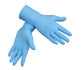 Ultra Flex Blue P/F Nitrile Glove Large Extended (500 pairs) - L&N GROUP